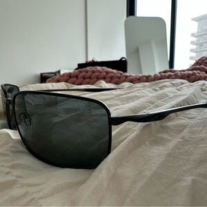 Oakley Black Sunglasses with Dark Lenses